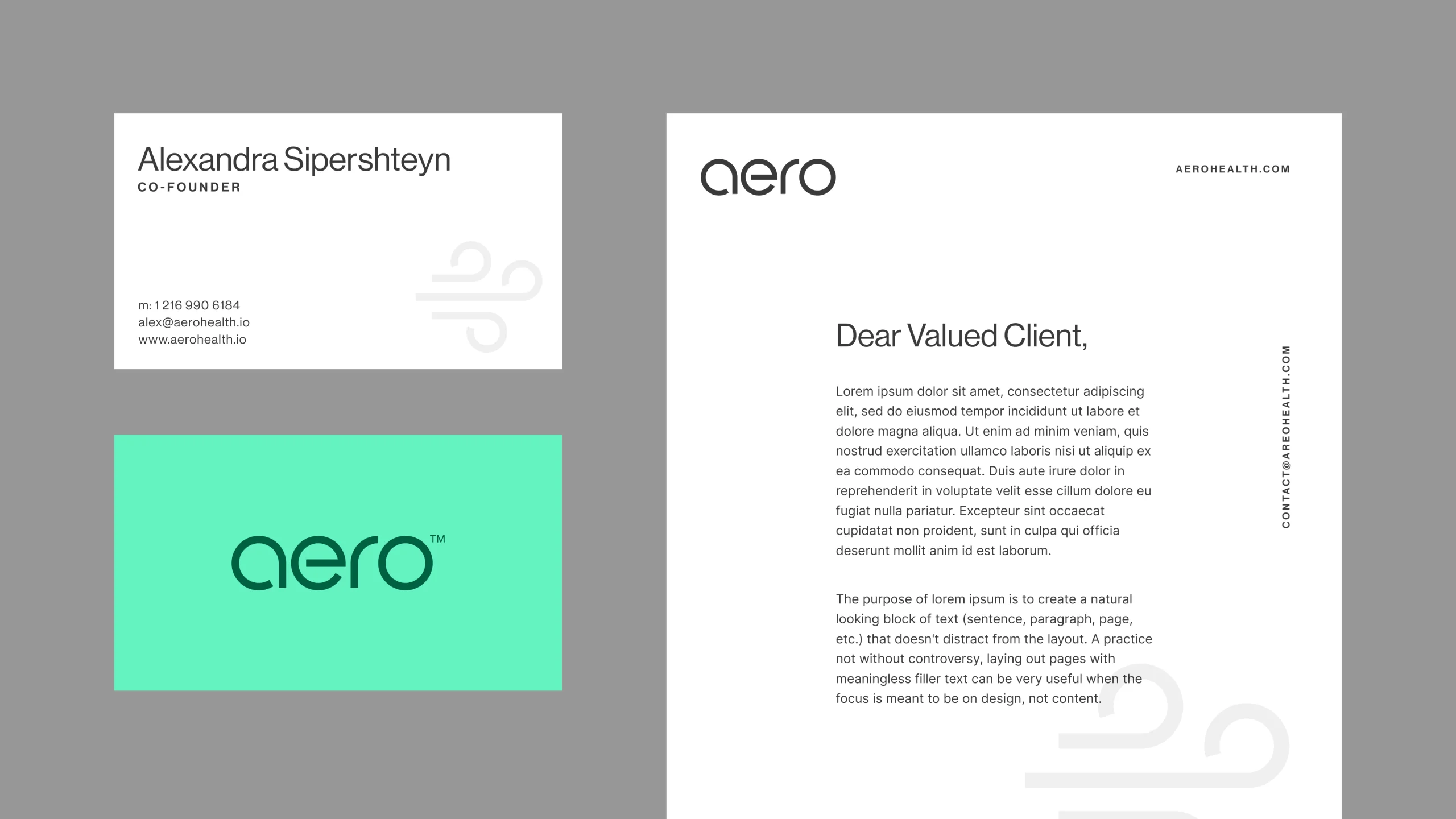 Aero stationery system