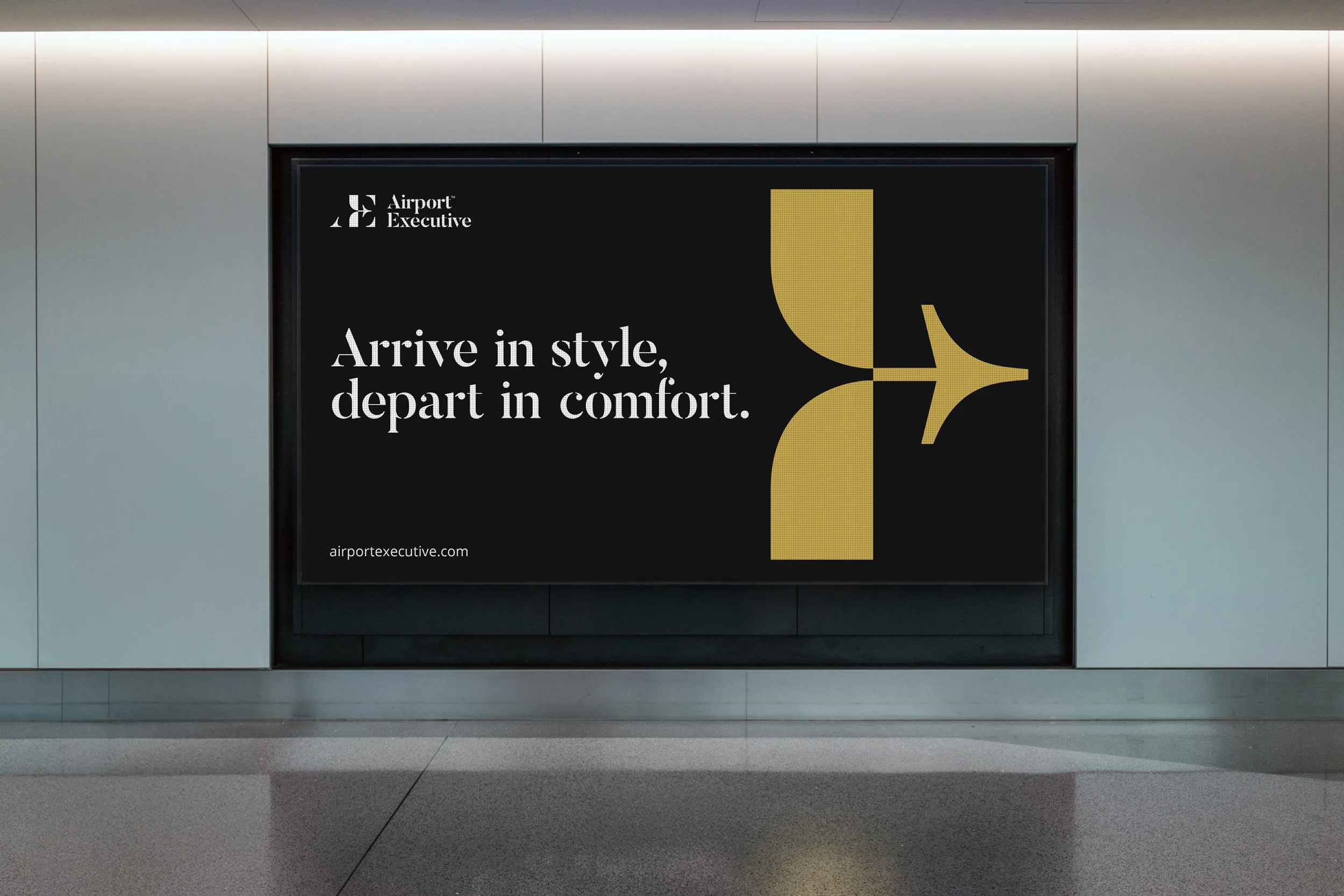 Airport Executive campaign banner
