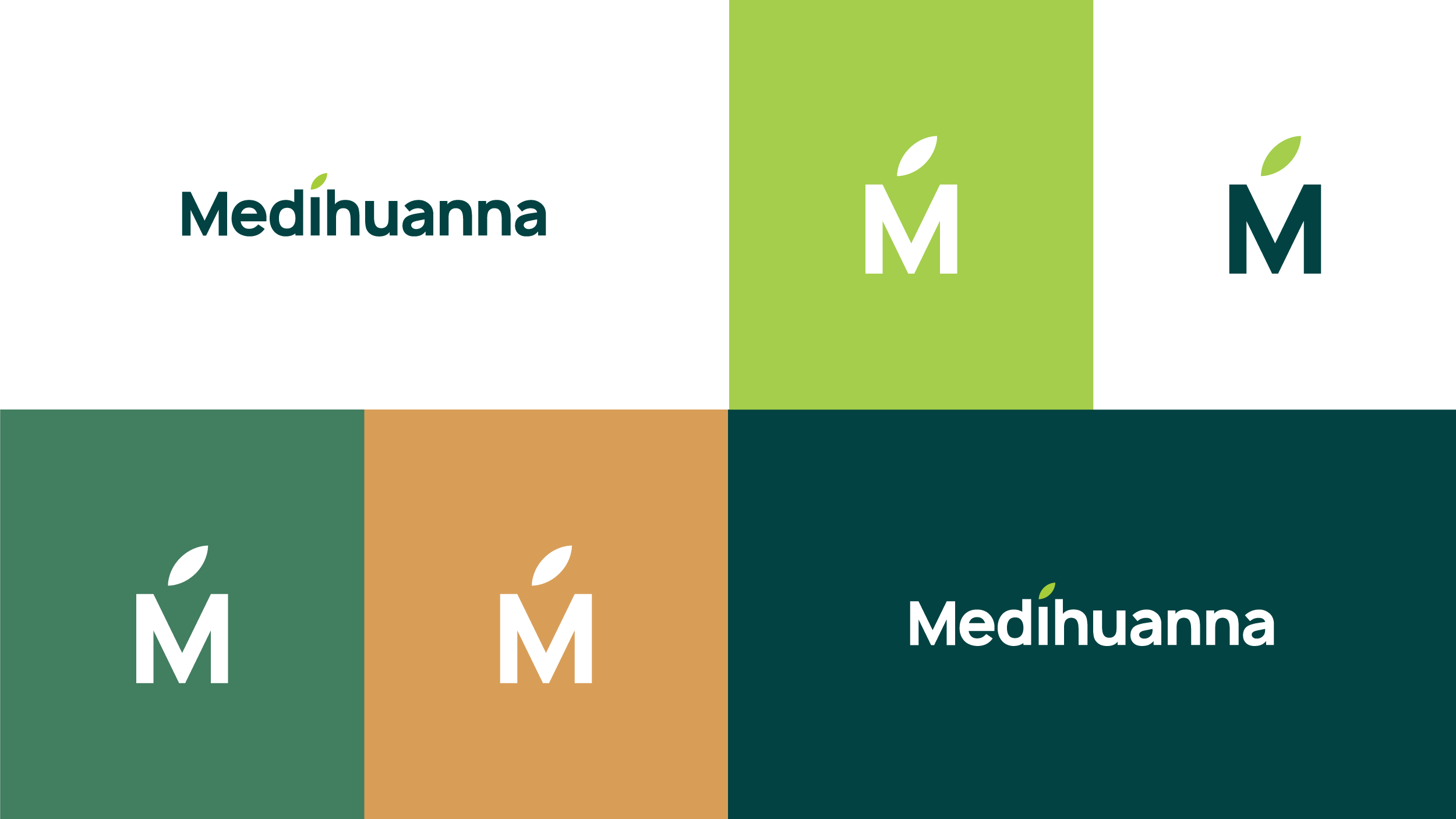Medihuanna logo system