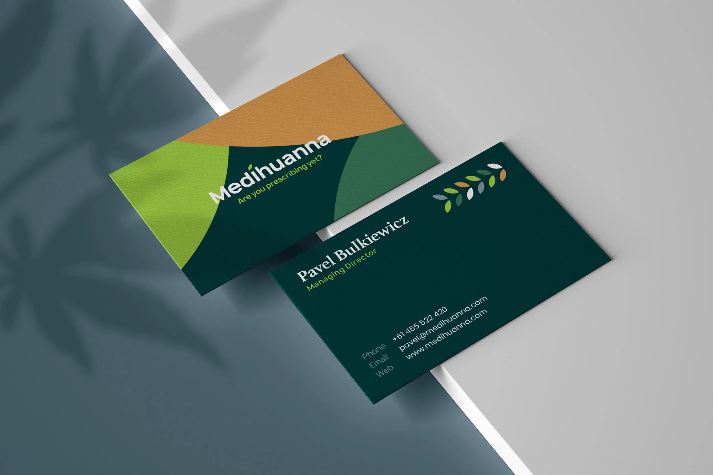 Medihuanna business cards