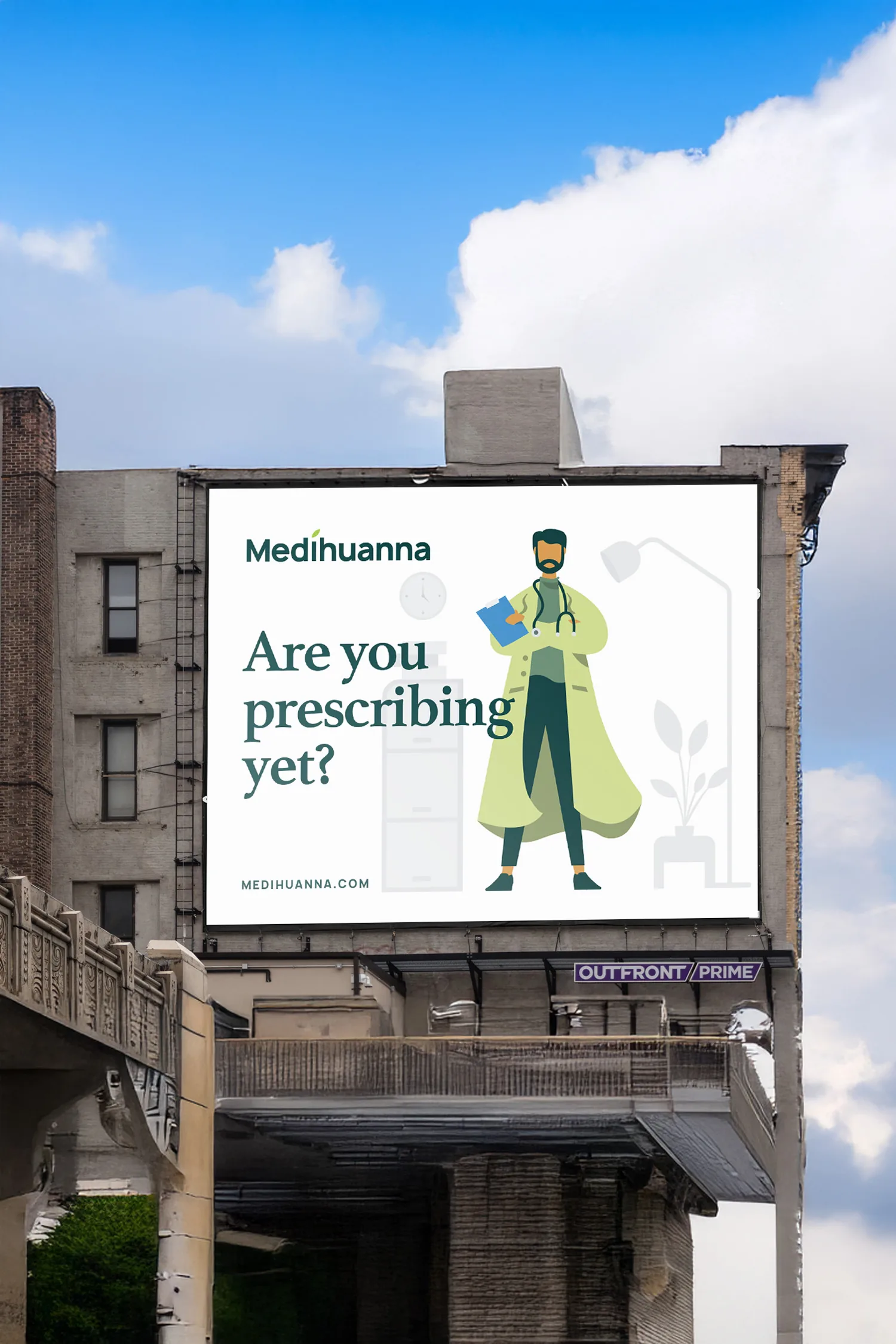 Medihuanna billboard campaign