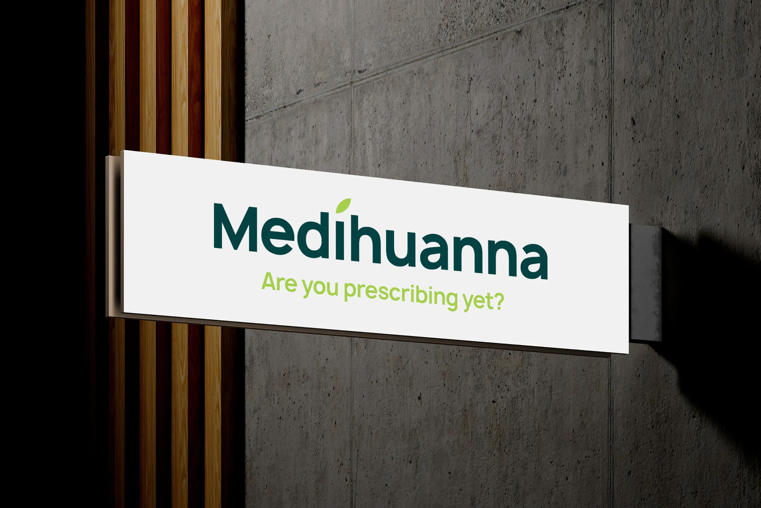 Medihuanna environmental signage