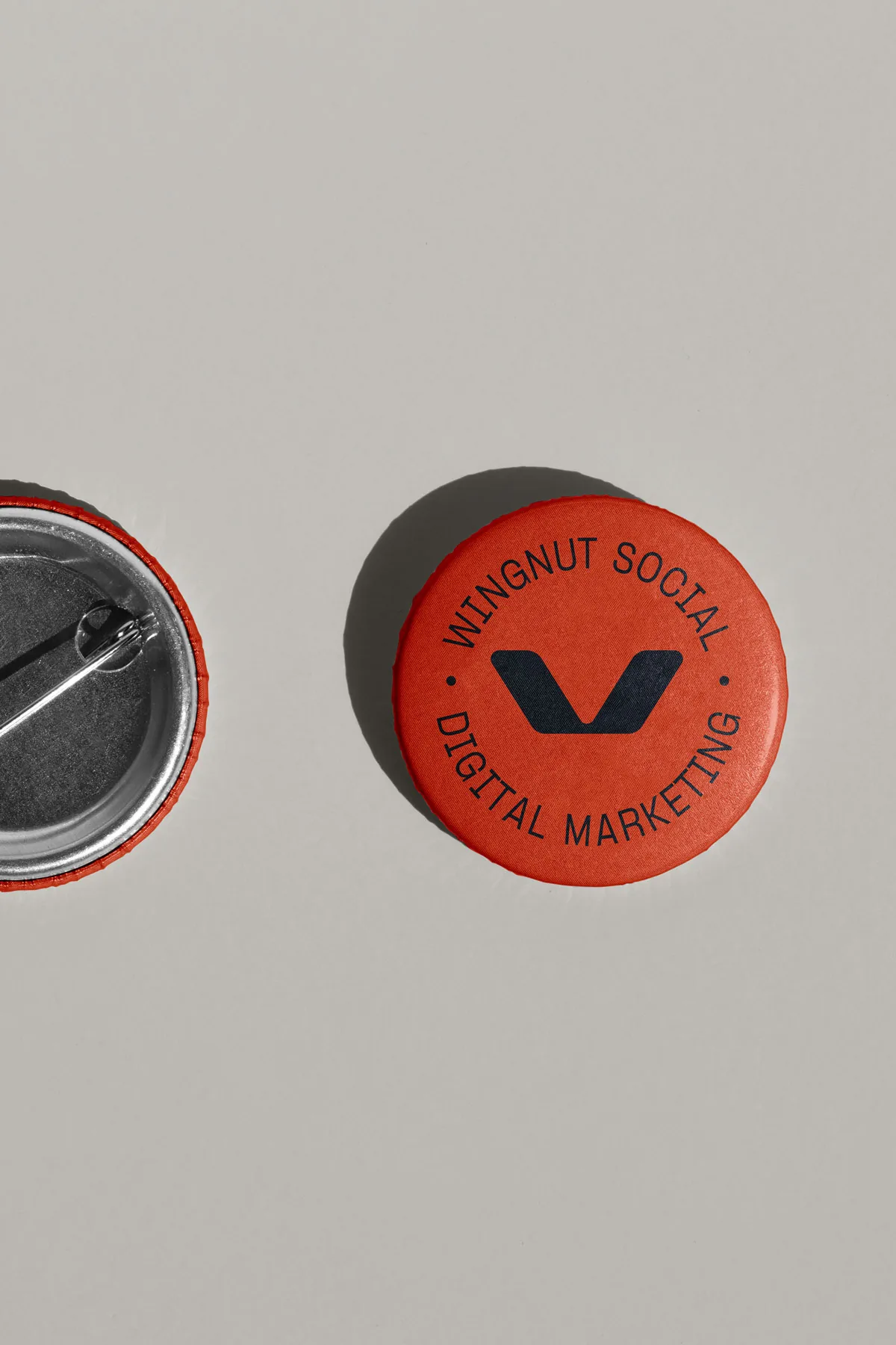 Wingnut branded pins