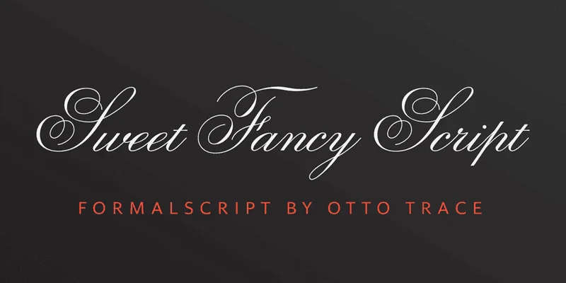 Sweet Fancy Script