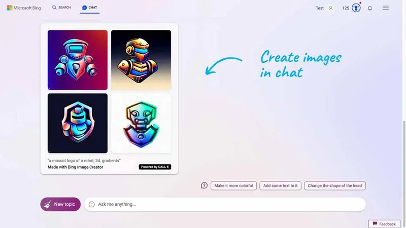 How to generate art using Bing Image Creator?
