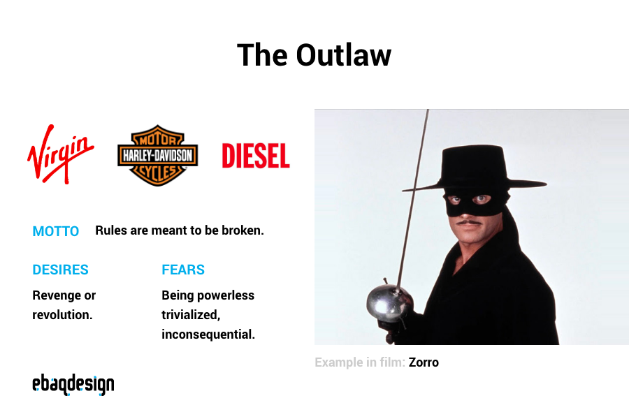 The Outlaw Archetype — Virgin, Harley, Diesel