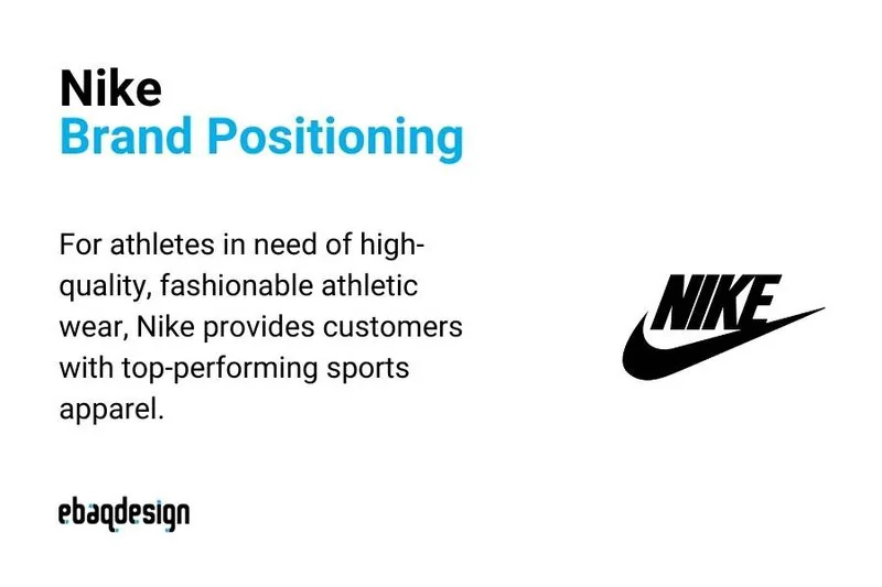 Nike's Brand Positioning