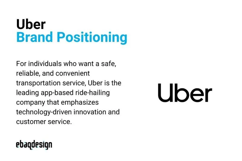 Uber's Brand Positioning