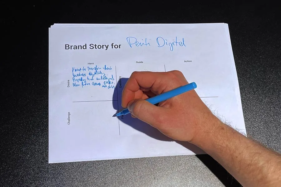 Brand Story — Free Template.