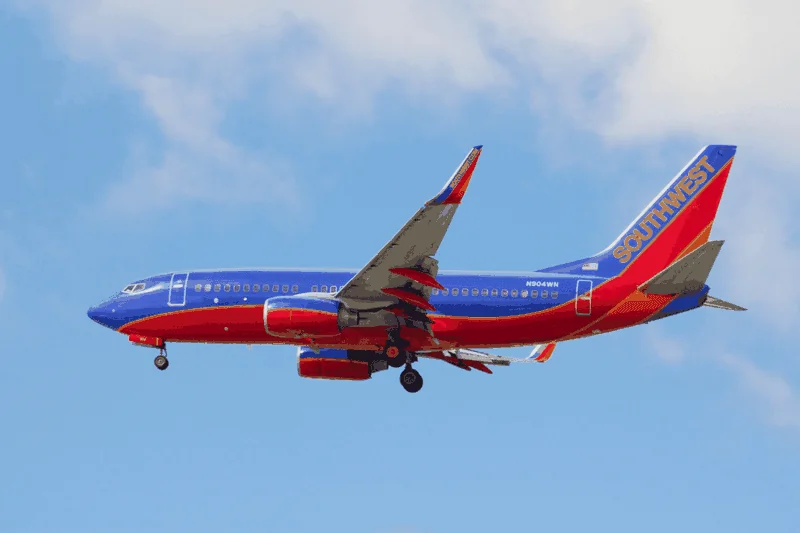 Southwest Airline is a low-cost carrier that is known for its friendly customer service and frequent flights.