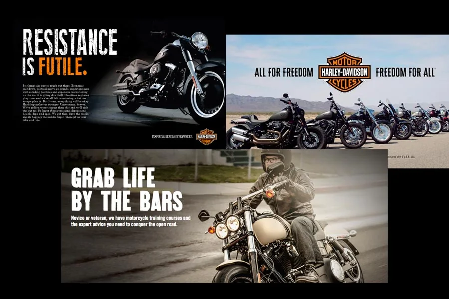 Harley-Davidson brand voice