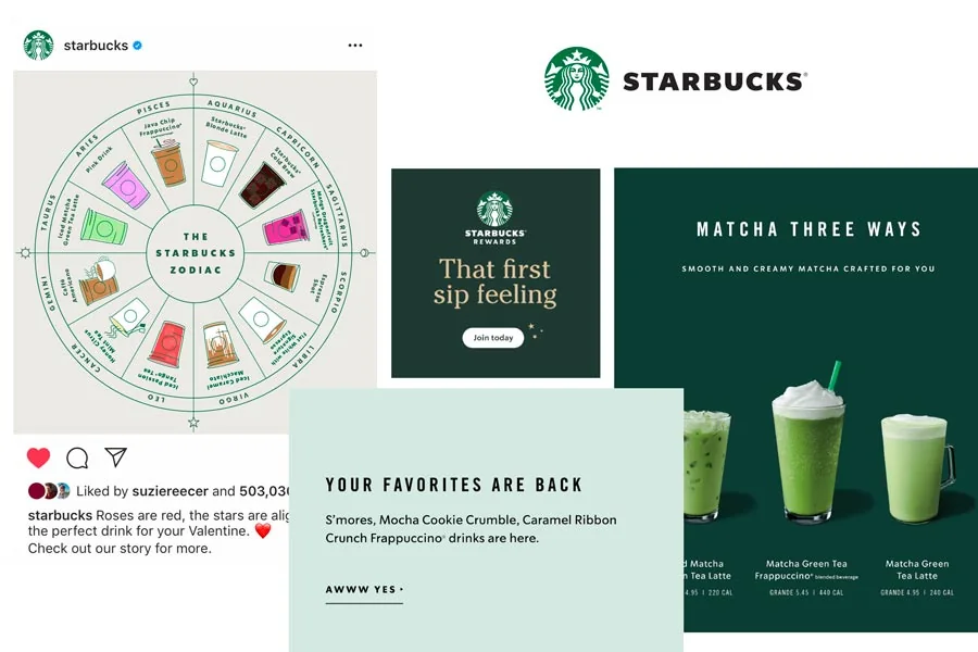 Starbucks brand voice