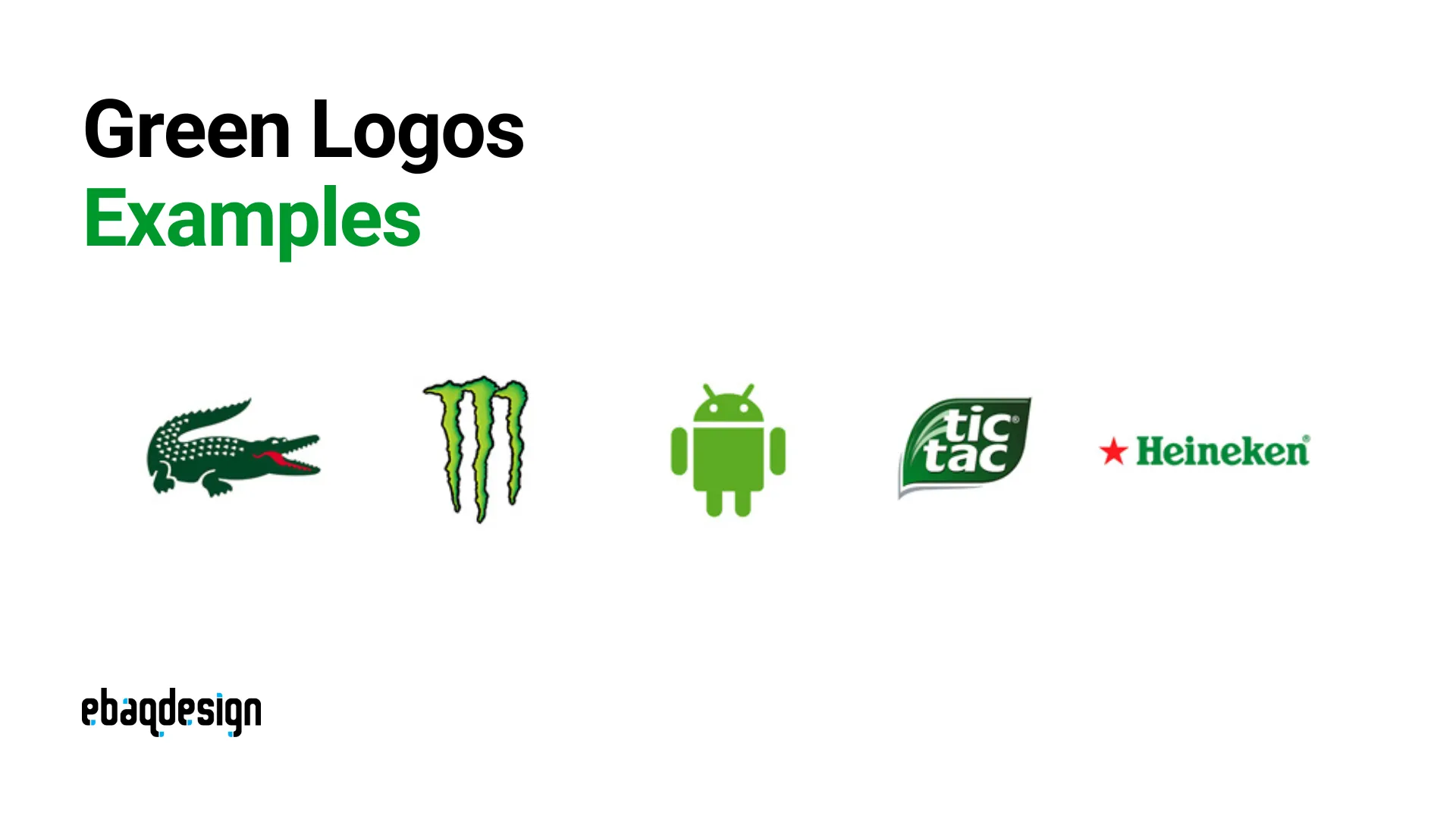 Green Logos Examples