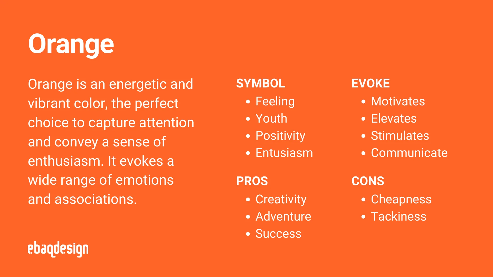 Orange Color Meaning