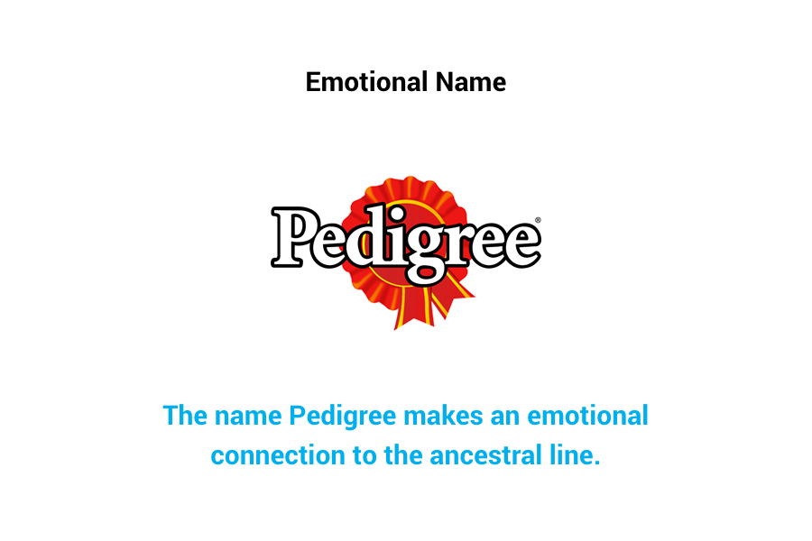 Pedigree - emotional name