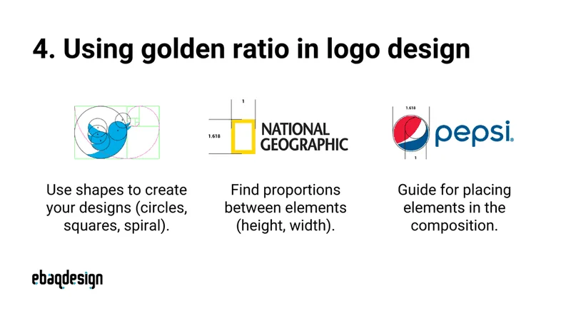 Using golden ratio in logo design