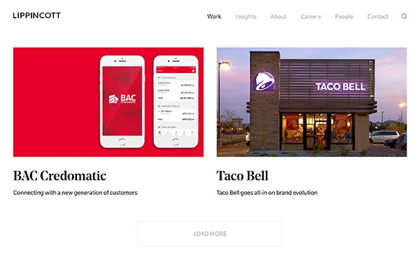 Lippincott - graphic design firm based in New York