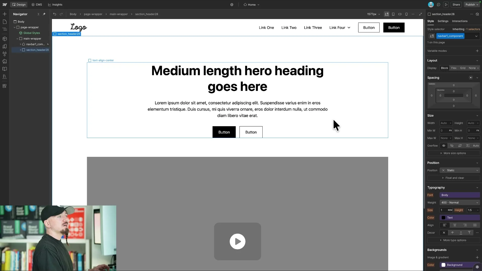 Webflow and Figma MCP workflow for AI-assisted website development