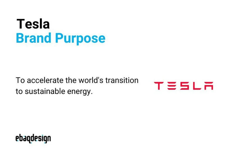 Tesla's Brand Purpose
