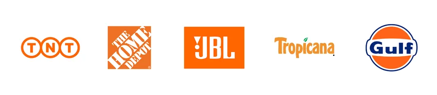 Orange famous logos