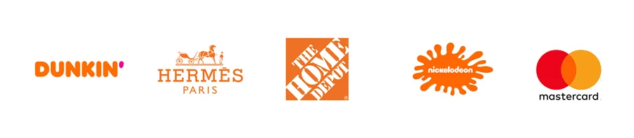 Orange famous logos