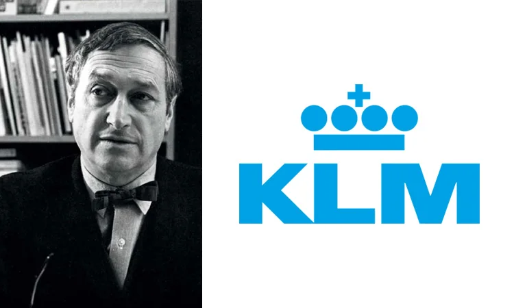 Henri Kay Henrion, KLM logo