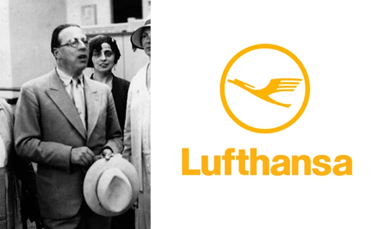 Otto Firle, Lufthansa logo