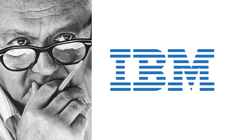Paul Rand, IBM logo