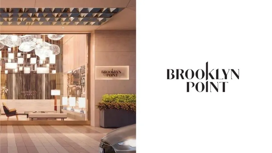 Brooklyn Point - luxury building logo example
