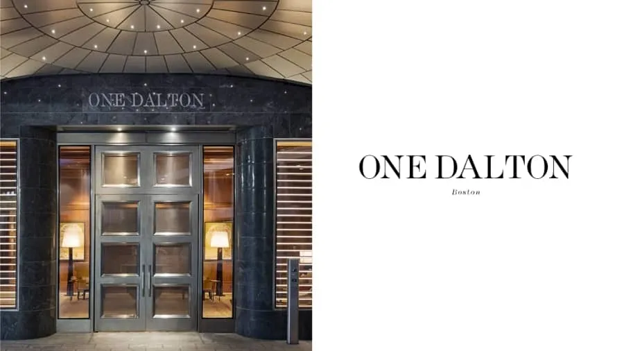 One Dalton - luxury building logo example