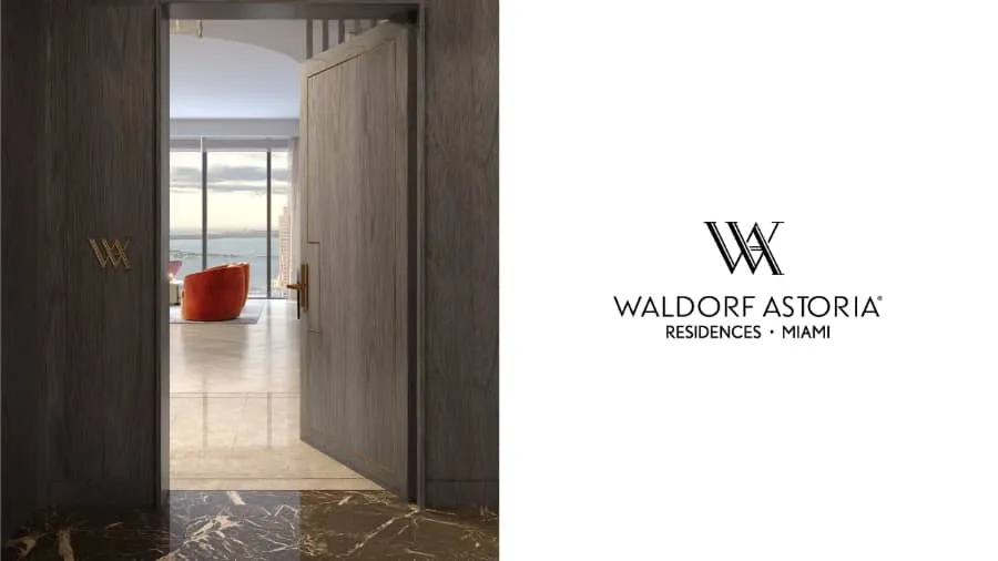 Waldorf Astoria - luxury building logo example