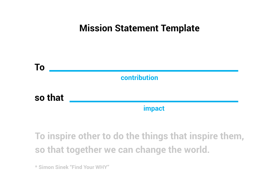 Mission Statement Template