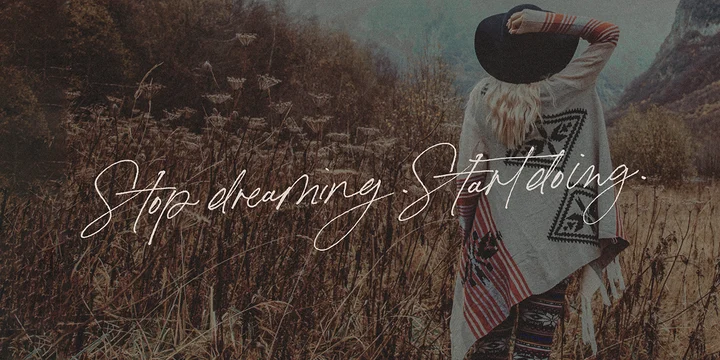 Bon Vivant Family script font