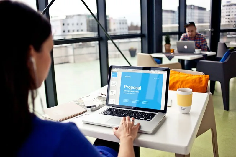 Send your client a proposal.