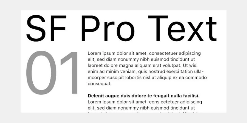 Top 9 Fonts Similar To SF Pro (Alternatives)
