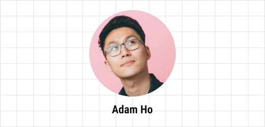Adam Ho portrait on the Ebaqdesign grid