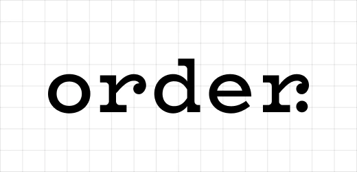 Order logo on the Ebaqdesign grid