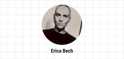 Erica Bech portrait on the Ebaqdesign grid