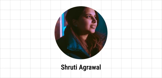 Shruti Agrawal portrait on the Ebaqdesign grid