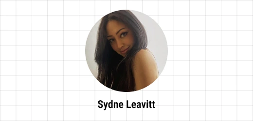 Sydne Leavitt portrait on the Ebaqdesign grid