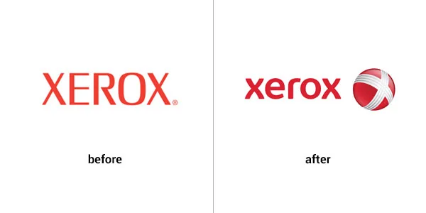 Xerox logo design gone wrong