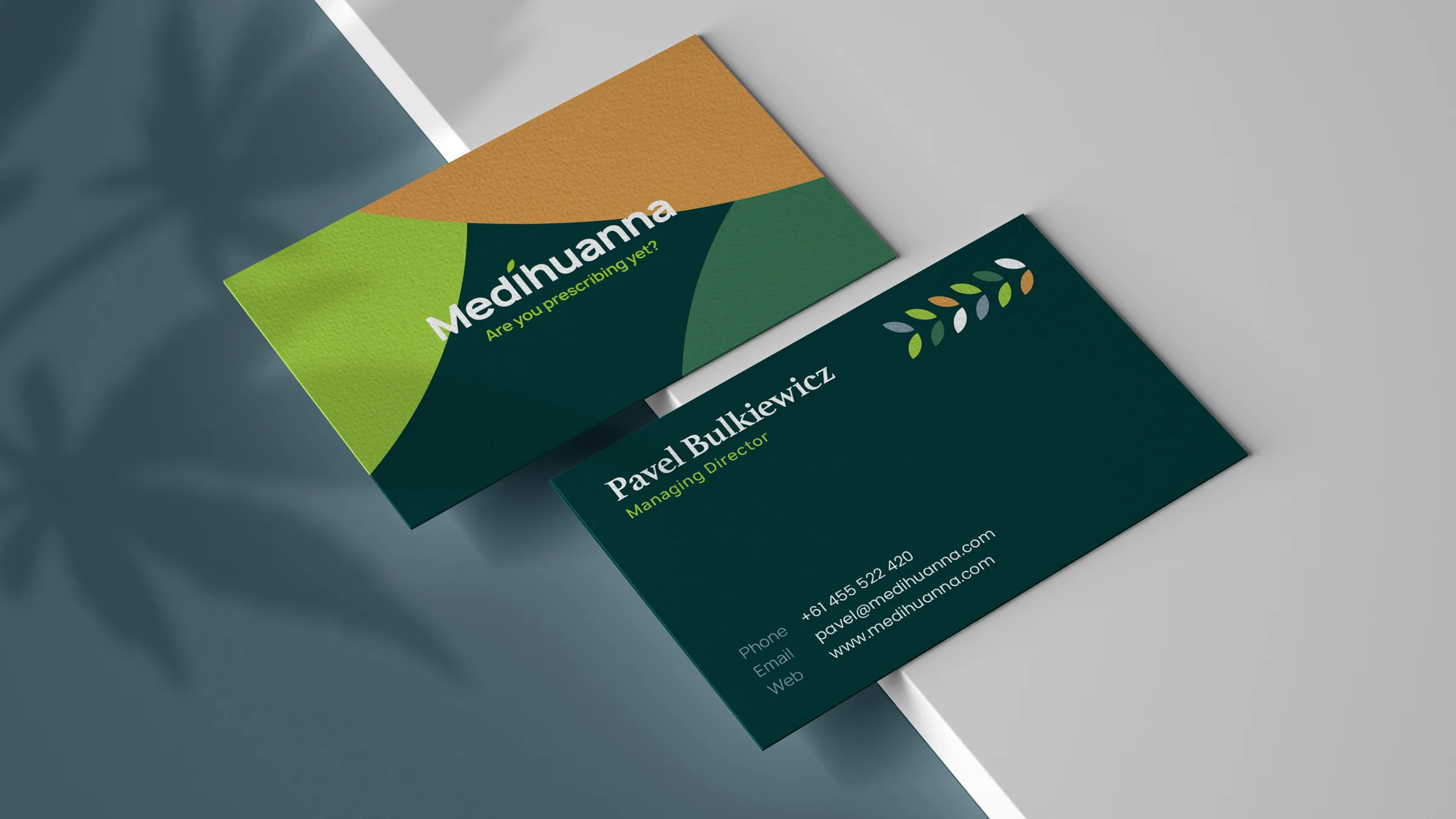 Medihuanna business cards
