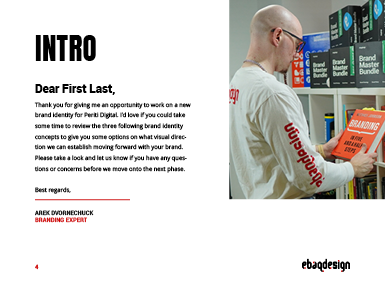 Brand Presentation Template preview 4