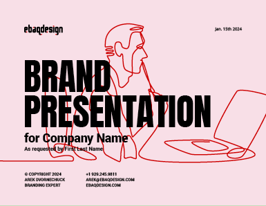 Brand Presentation Template preview 1