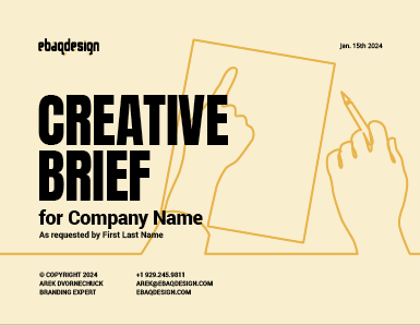 Creative Brief Template preview 1