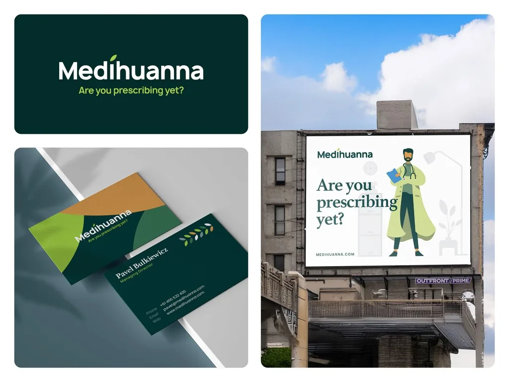 Medihuanna brand identity