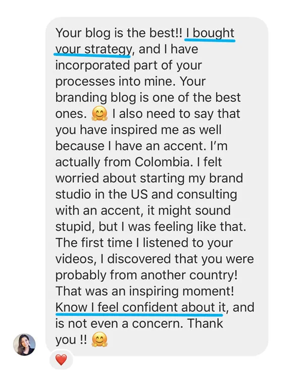 Customer testimonial 15