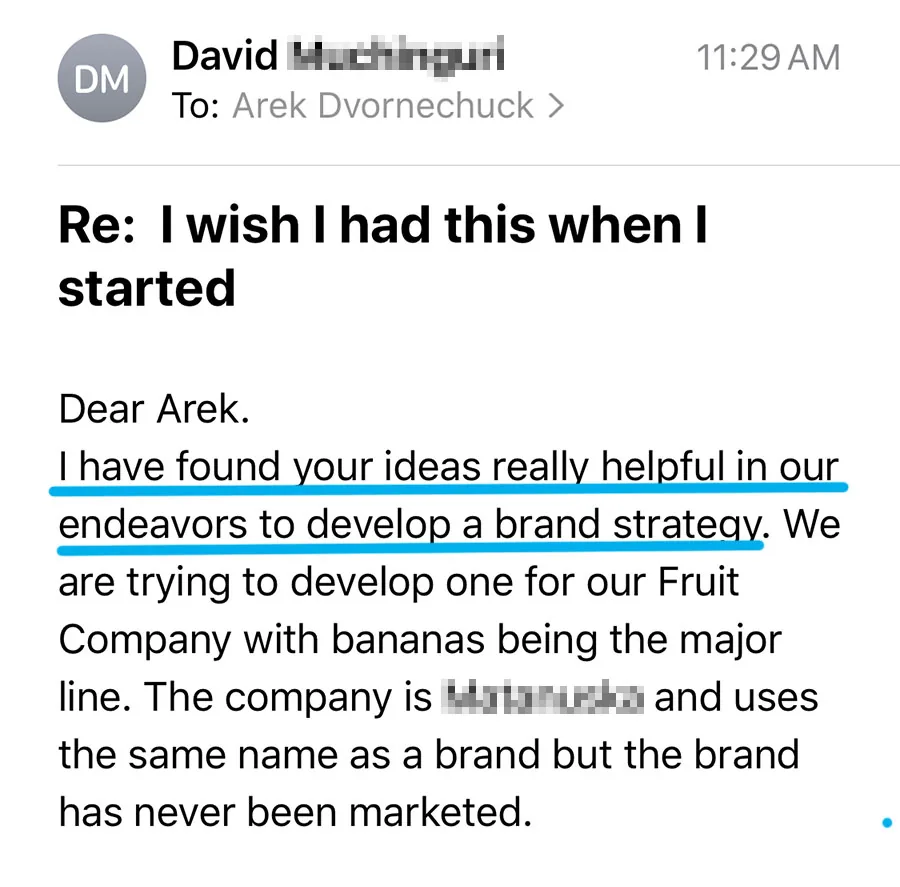Customer testimonial 5