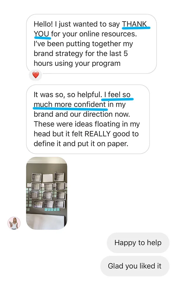 Customer testimonial 6
