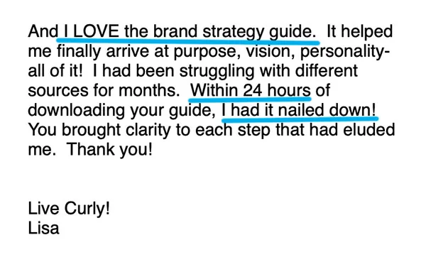 Customer testimonial 25